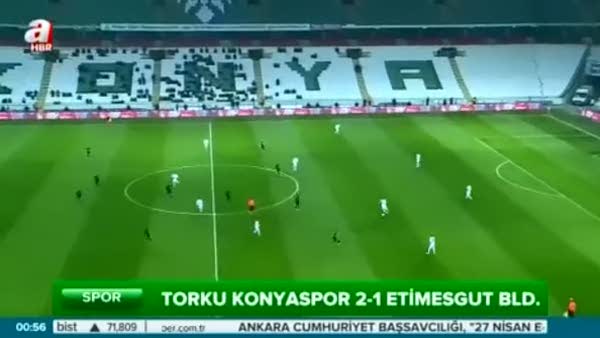 Torku Konyaspor: 2 - Etimesgut Belediyespor: 1 (Özet)