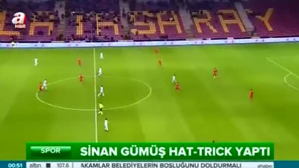 Galatasaray: 4- Kastamonuspor: 1 (Özet)