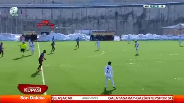 1461 Trabzon: 2 - Karabükspor: 0 (Özet)