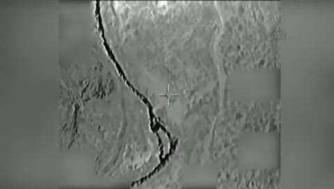 Metina kampının vurulma anı kamerada