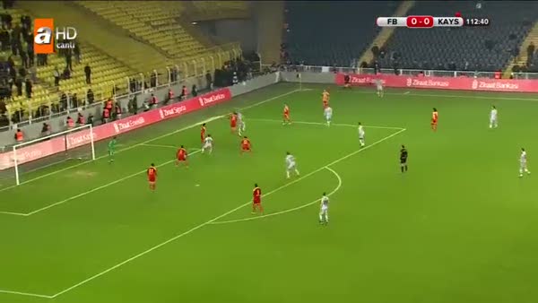 Fenerbahçe: 1- Kayserispor: 0