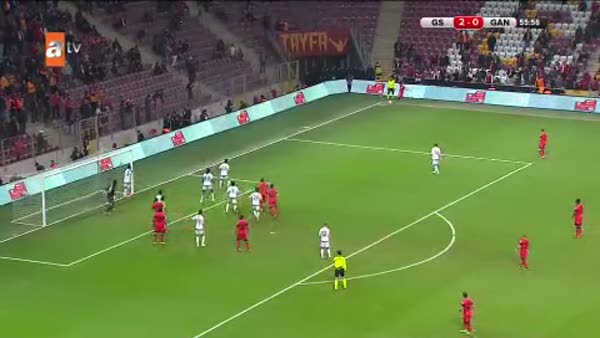 Galatasaray: 3- Gaziantepspor: 0