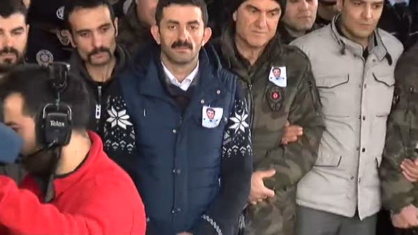 Şehit Özel Harekat Polisi Taner Cinpolat, için tören düzenlendi