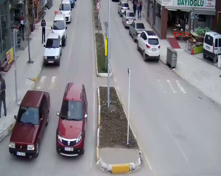 Çorum'da cinayet anı kameralarda