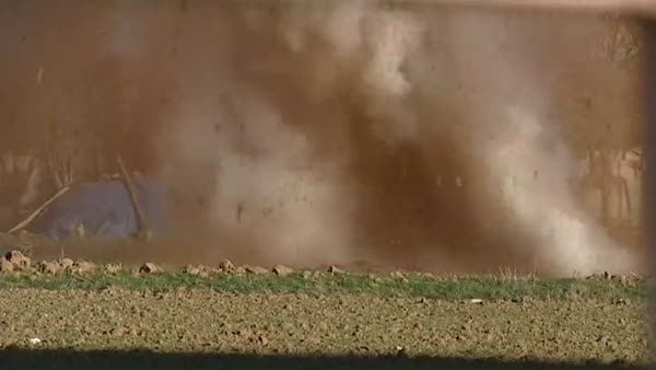 Suriye'den gelen havan topu mermileri böyle imha edildi