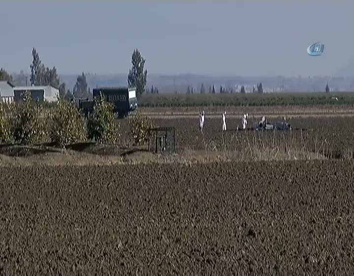 Adana'da insansız hava aracı düştü