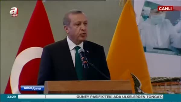 Cumhurbaşkanı Erdoğan Ekvador'da konuştu