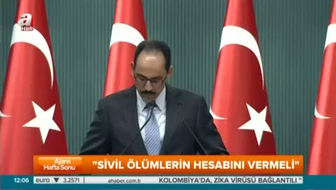 İbrahim Kalın'dan Suriye hakkında önemli açıklamalar