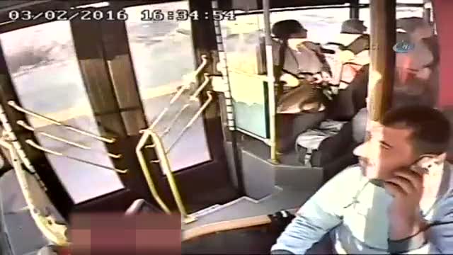 Otobüs şoförü hayat kurtardı