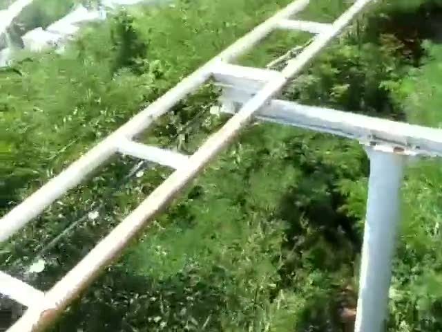 Böyle lunapark oyuncağı görülmedi!