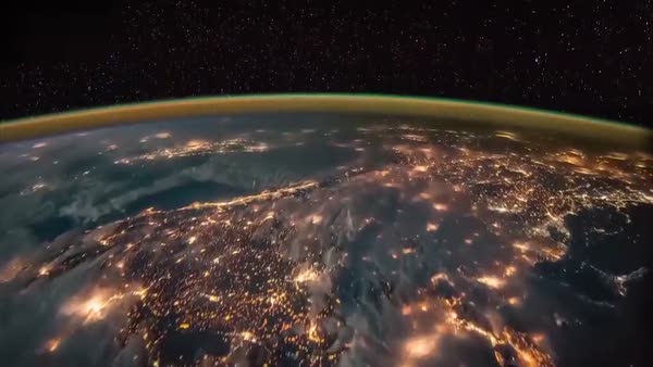 Türkiye uzaydan böyle gözüküyor