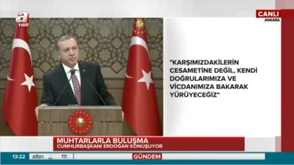 Cumhurbaşkanı Erdoğan'dan ABD'ye sert PYD cevabı