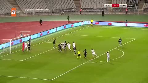 Beşiktaş: 1- Torku Konyaspor: 2