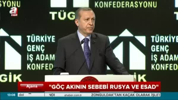 Cumhurbaşkanı Erdoğan “Bizim alnımızda enayi yazmıyor”