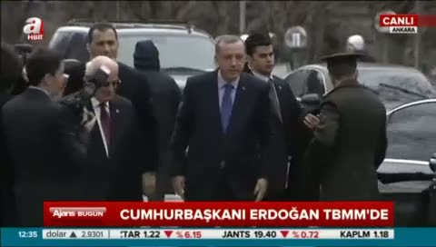 Cumhurbaşkanı Erdoğan TBMM'de