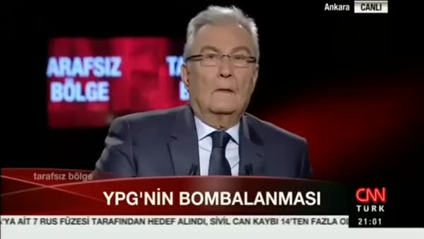 Deniz Baykal: Türkiye'nin YPG'yi bombalama hakkı vardır