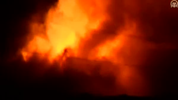 Teröristler Nusaybin’de okul binası yaktı