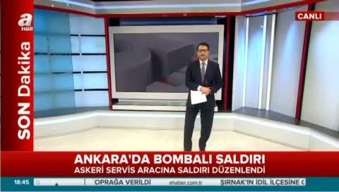 Ankara'da büyük patlama!