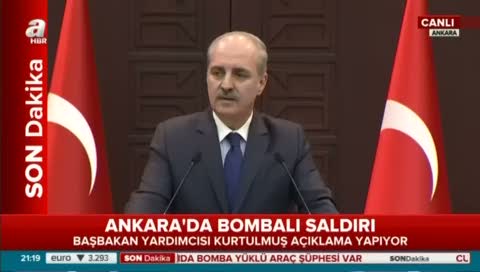 Bombalı saldırıya ilişkin hükümetten ilk açıklama