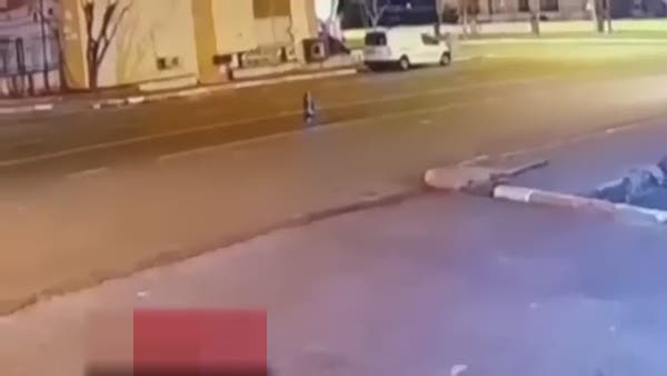 Diyarbakır'da yürüyen bir cisim kameralara takıldı