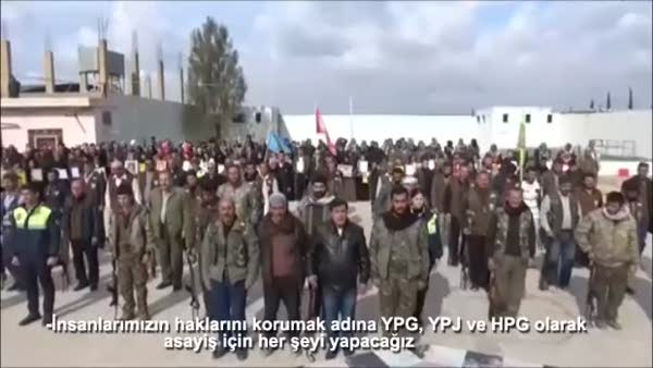 YPG'lilerden aşağılık video!