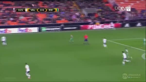 Valencia, Rapid Wien'e 6 gol attı!