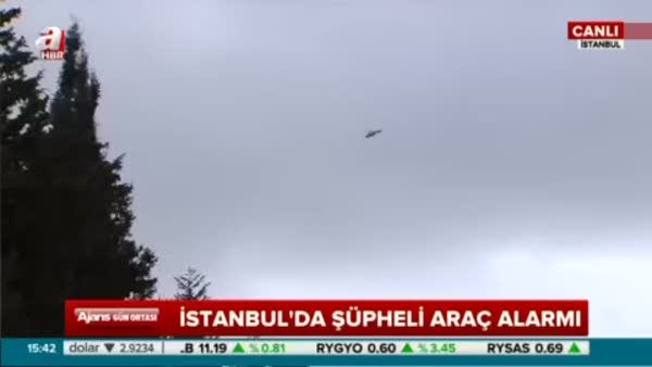 İstanbul'da şüpheli araç alarmı!