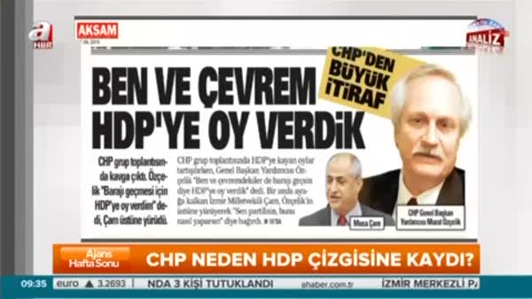 CHP HDP'nin ruh ikizi oldu
