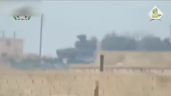 Muhalifler T90 tipi Rus tankını böyle vurdu