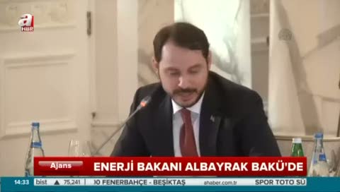 Enerji Bakanı Albayrak Bakü'de
