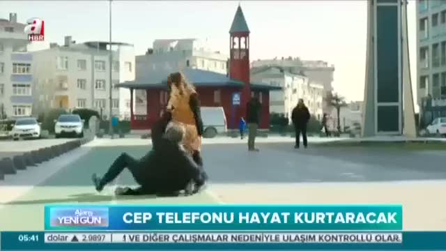 Cep telefonu hayat kurtaracak