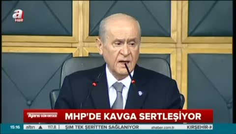 Bahçeli 'Paralel'i işaret etti