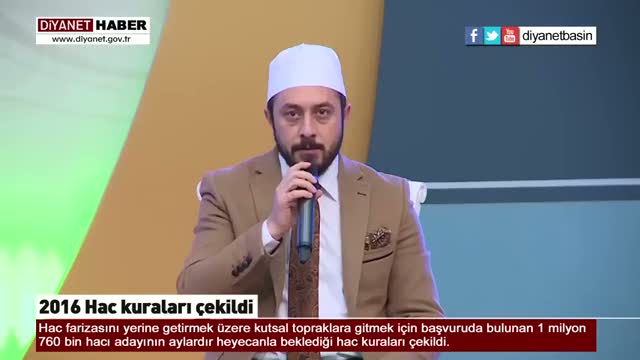 2016 Hac kuraları çekildi