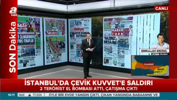 İstanbul'da iki terörist bir apartmanda sıkıştırıldı
