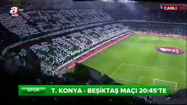 Torku Konyaspor tribünlerinde muhteşem atmosfer 'Şehri müdafaa'