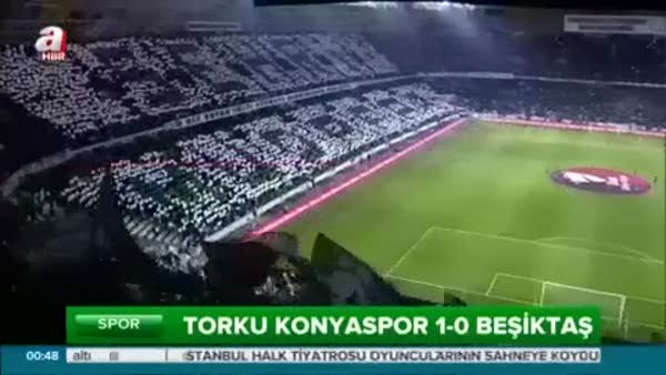 Torku Konyaspor: 1- Beşiktaş: 0 (Özet)