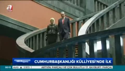Cumhurbaşkanlığı Külliyesi'nde bir ilk