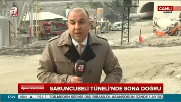 Türkiye'yi taçlandıran projeler: Sabuncubeli Tüneli