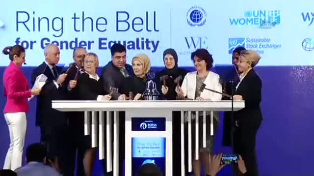 Borsa İstanbul’da gong kadın erkek eşitliği için çaldı