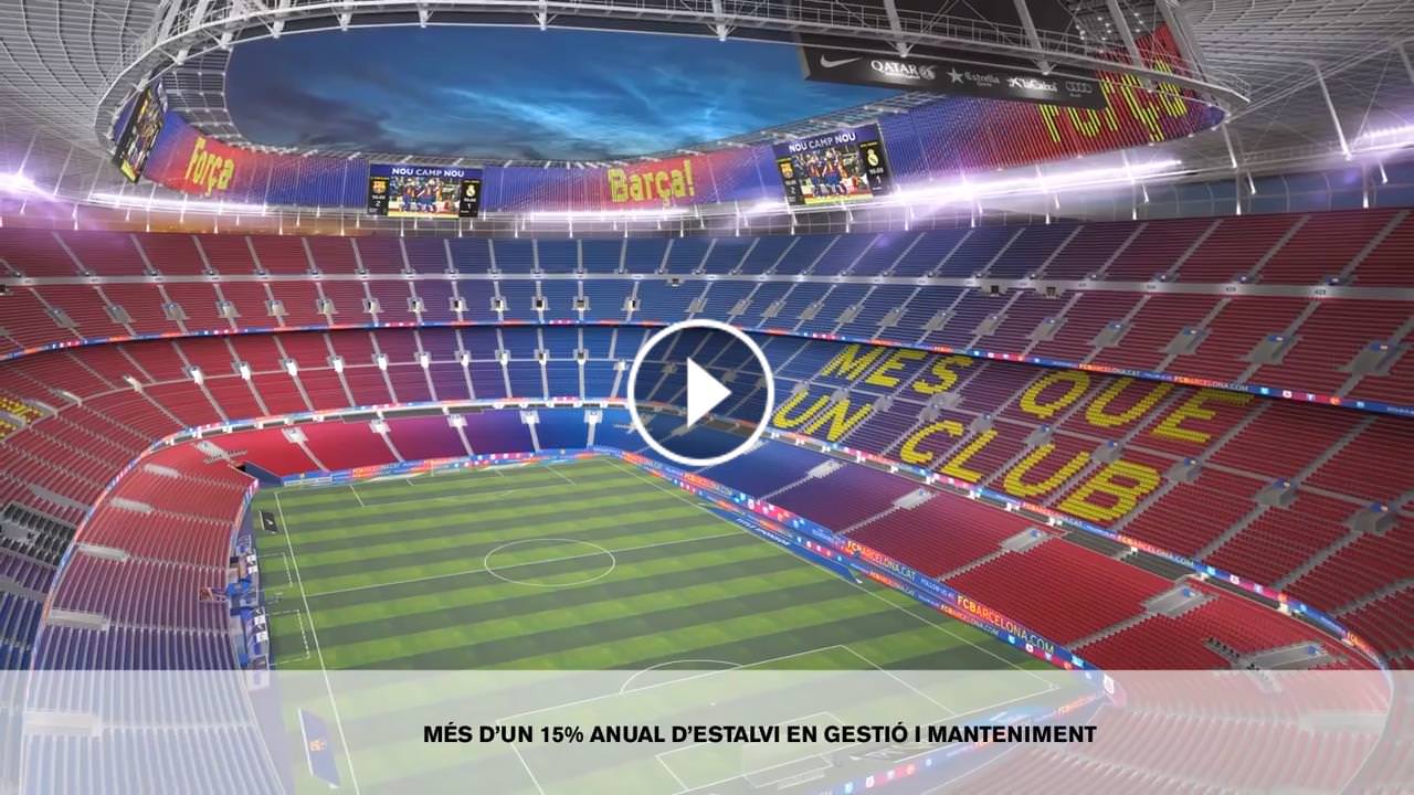 İşte Barça'nın yeni stadyumu!