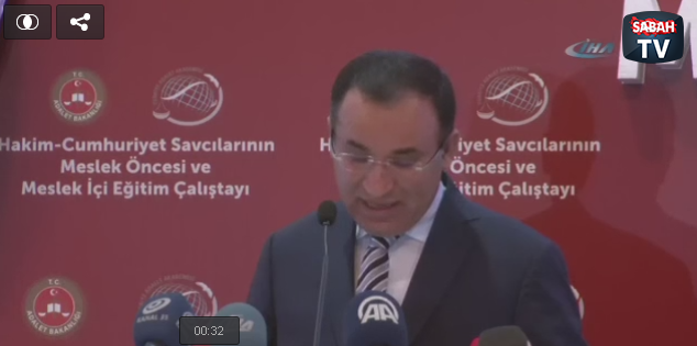 Adalet Bakanı Bozdağ 