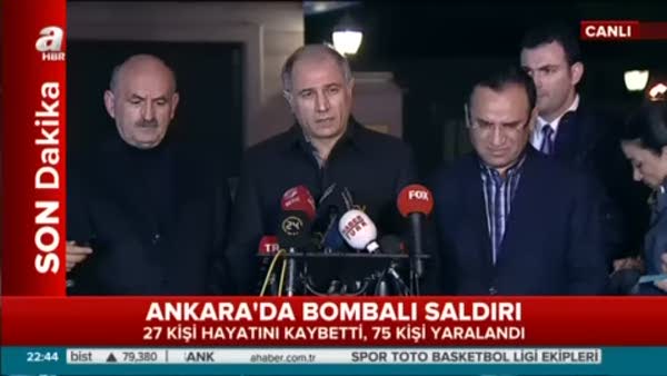 Ankara'daki saldırı hakkında açıklama