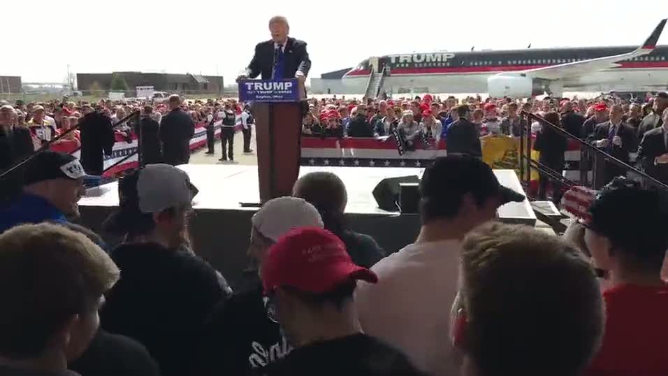 Trump öyle bir korktu ki!