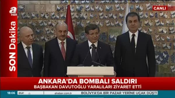 Başbakan Davutoğlu: 11 kişi gözaltında