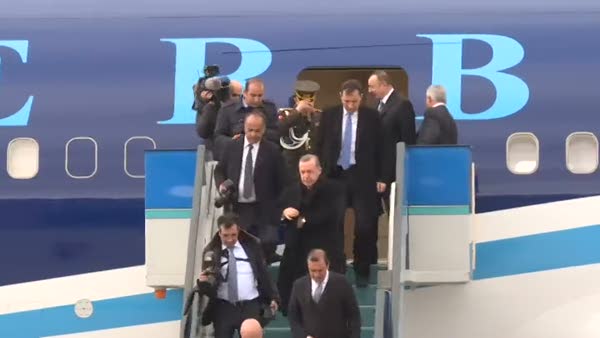 Cumhurbaşkanı Erdoğan'dan Azerbaycan Cumhurbaşkanı Aliyev'in jestine jest