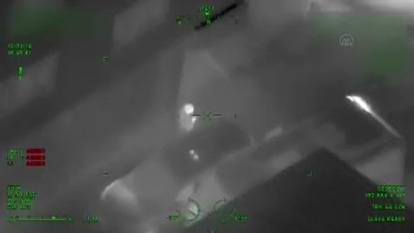 Bağlar'daki terör saldırısı havadan görüntülendi