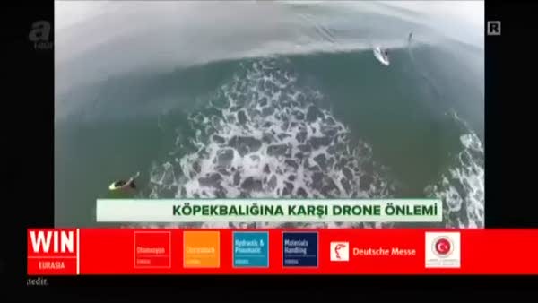 Köpekbalığına karşı drone önlemi