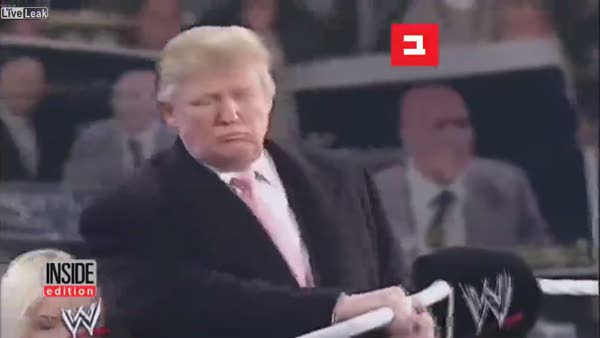 Donald Trump'ın ring görüntüleri
