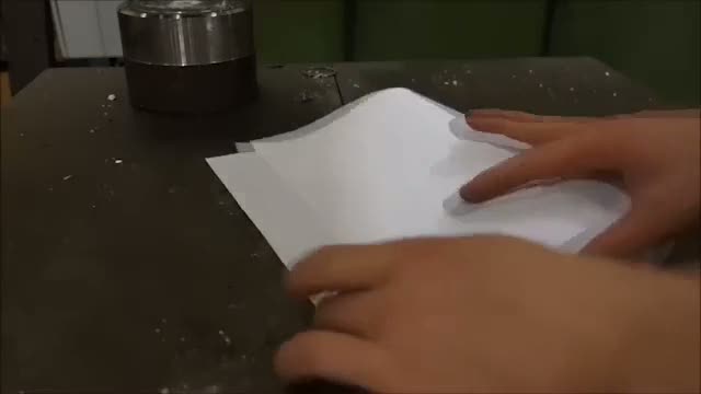 Kağıt yedi kere katlanınca ne olur?