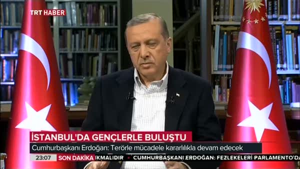 Cumhurbaşkanı Erdoğan, ertelenen derbi hakkında konuştu